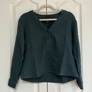 Madewell Lightspun Evert Top NWT